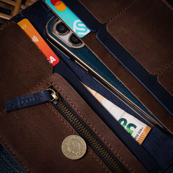 Classic Premium Leather Travel Wallet - Image 3